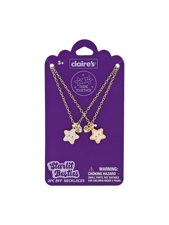 Best Friends Necklace Set - Stars, 2pcs