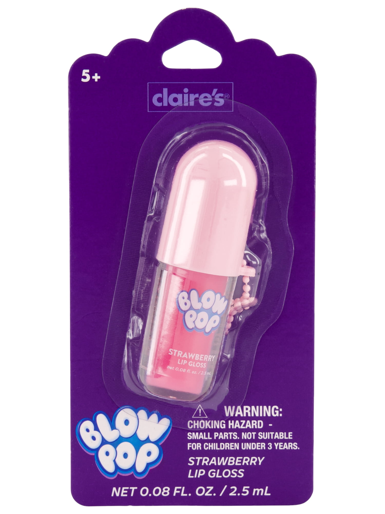 Claire's Blow Pop Lip Gloss - Pink