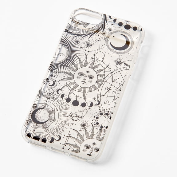 Claire's Clear Celestial Protective Phone Case - Fits iPhone 6/7/8/SE Pro