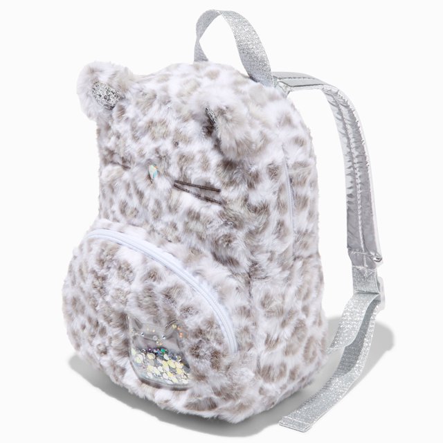 Claire's Club Furry Mini Backpack for Girls Age 36 Little Girl Purse