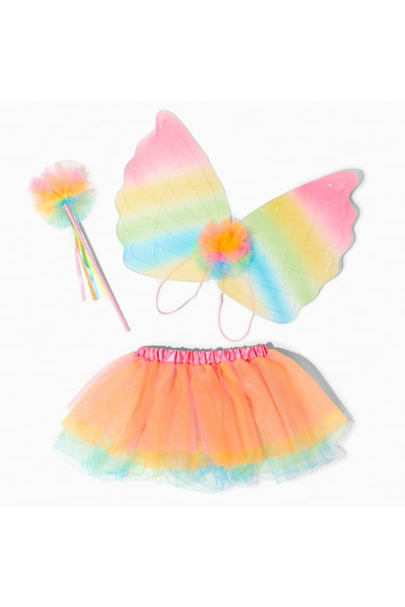 Club Neon Rainbow Butterfly Dress Up Set - 3 Pack