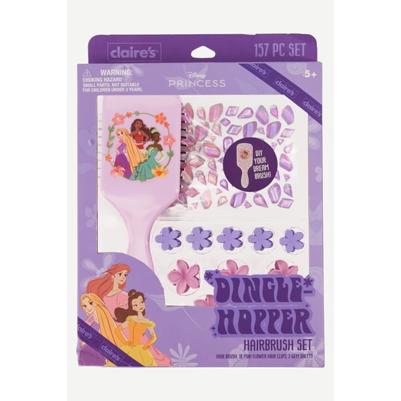 Claire's Disney Dingle-Hopper Diy Hairbrush Set