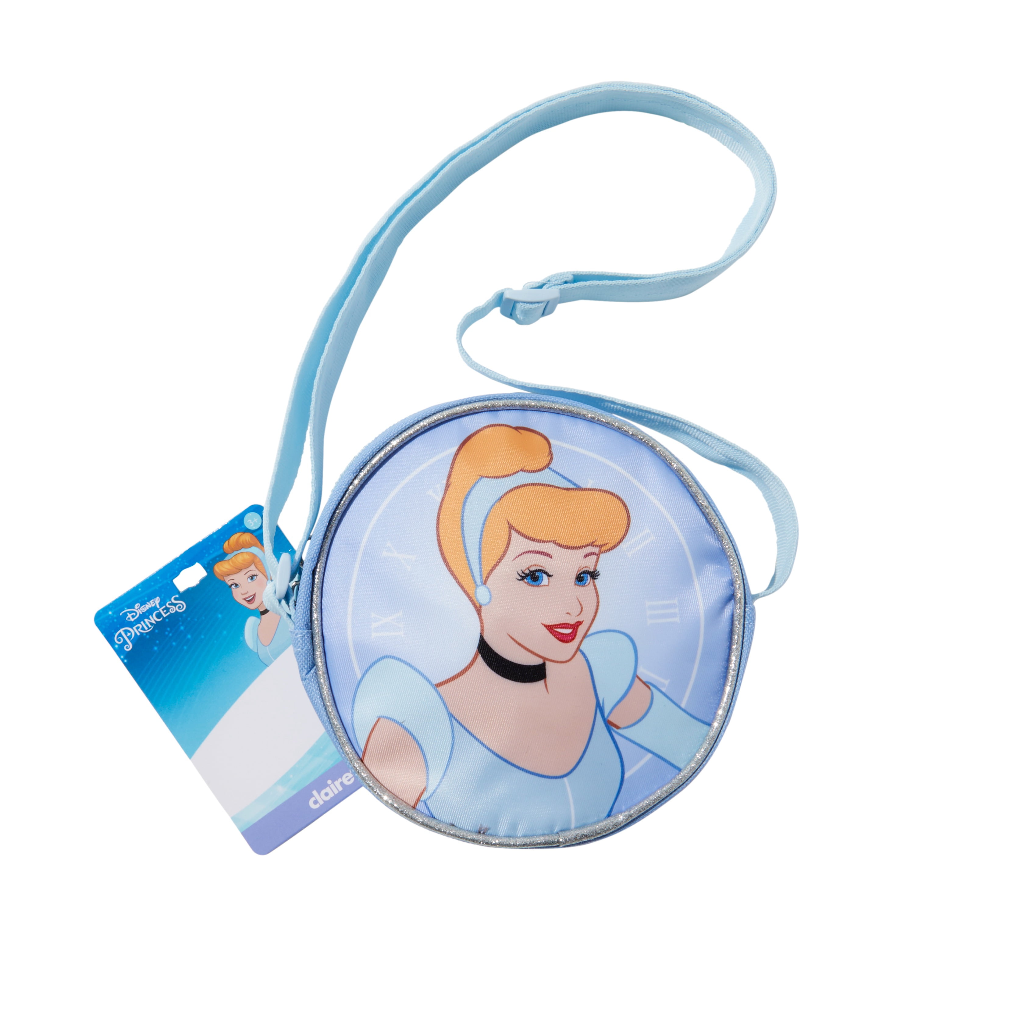 Claire's Disney Princess Cinderella Circle Crossbody Bag