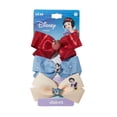 thumbnail image 1 of Claire's Disney Snow White Glitter and Gemstone Hair Clip Bow Set with Charms, 3-Pack, Children's, 1 of 1