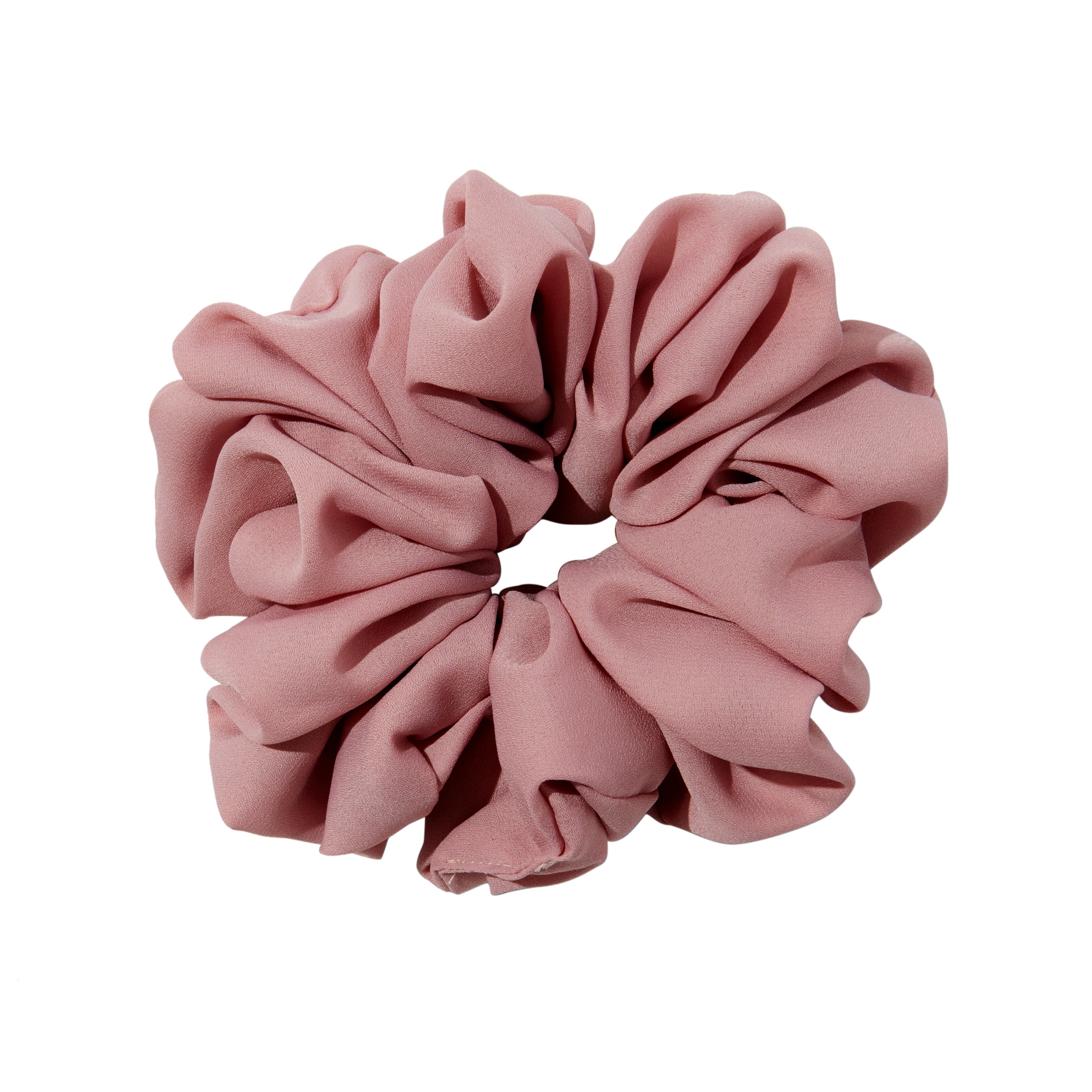 Claire's Giant Blush Pink Chiffon Scrunchie
