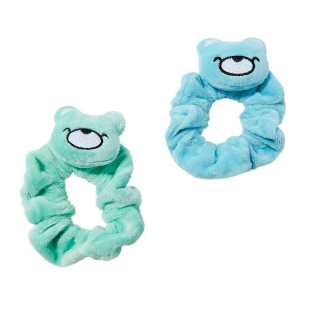 MILK X SODA MINI CHECKERED SCRUNCHIE MINT