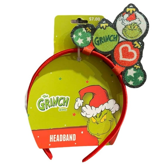 Claire's Girls Grinch Embellished Headband