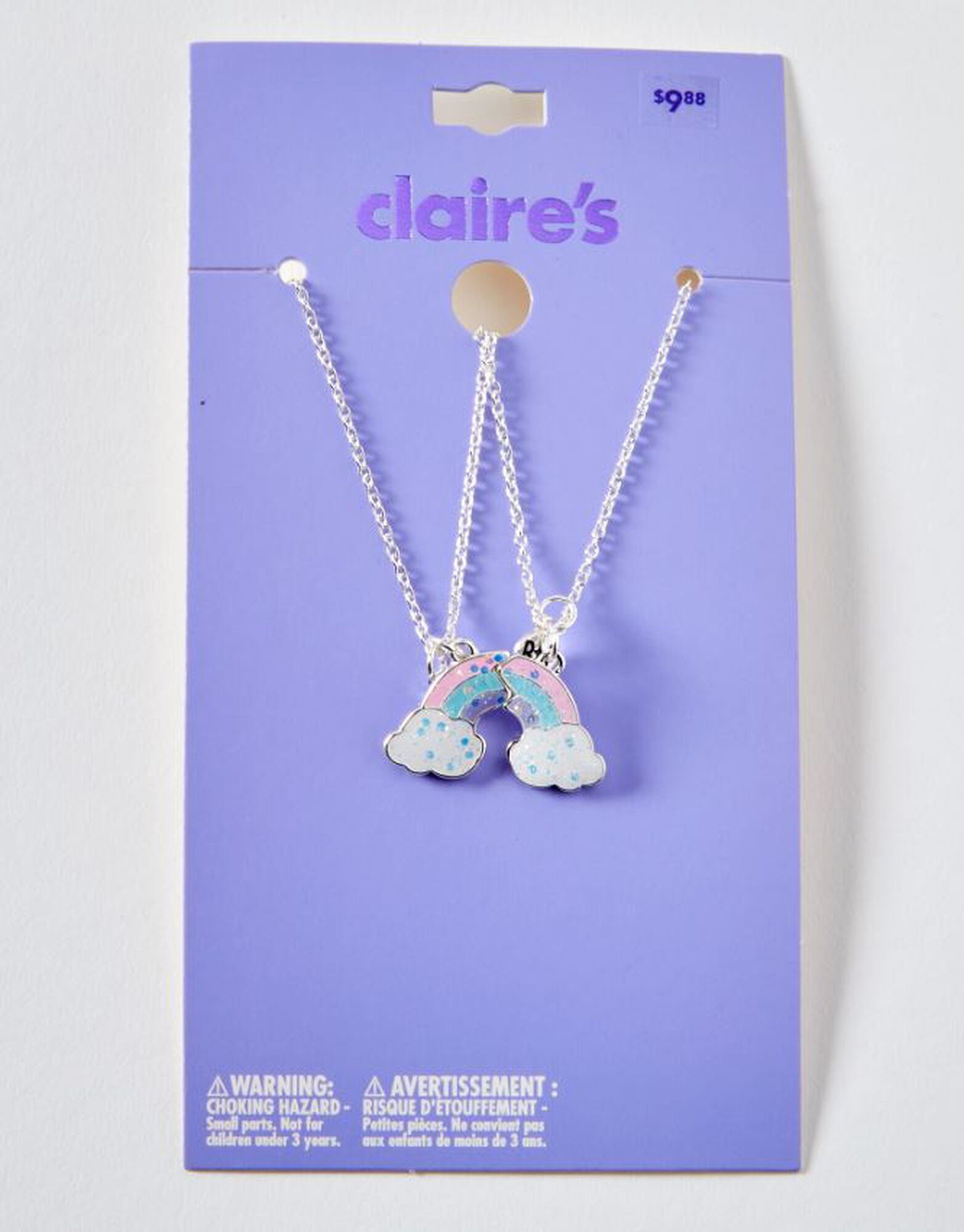Claire's Girls Best Friends Necklace Set of 2 Choose Snakes/YinYang/Puzzle  Piece