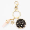 thumbnail image 1 of Claire's Gold Mystical Gem Zodiac Keychain - Scorpio, Metal, 1 of 2
