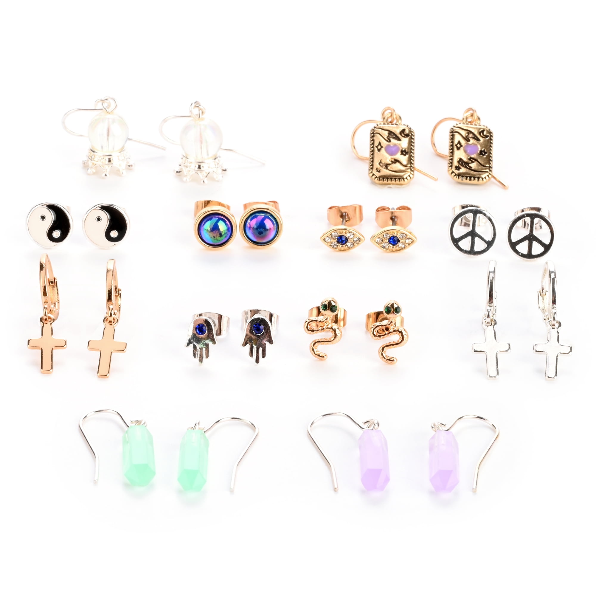 【ANTIGEL】新作スリップ★ATELIER SEDUCTION Claire's Unisex Gold and Silver Magic Motif Multi-Stud and