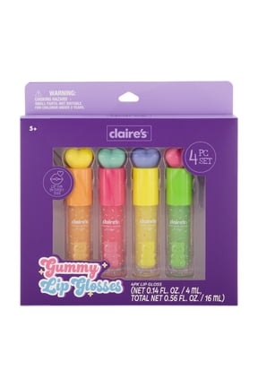 Gummy Lip Gloss 4 Pcs