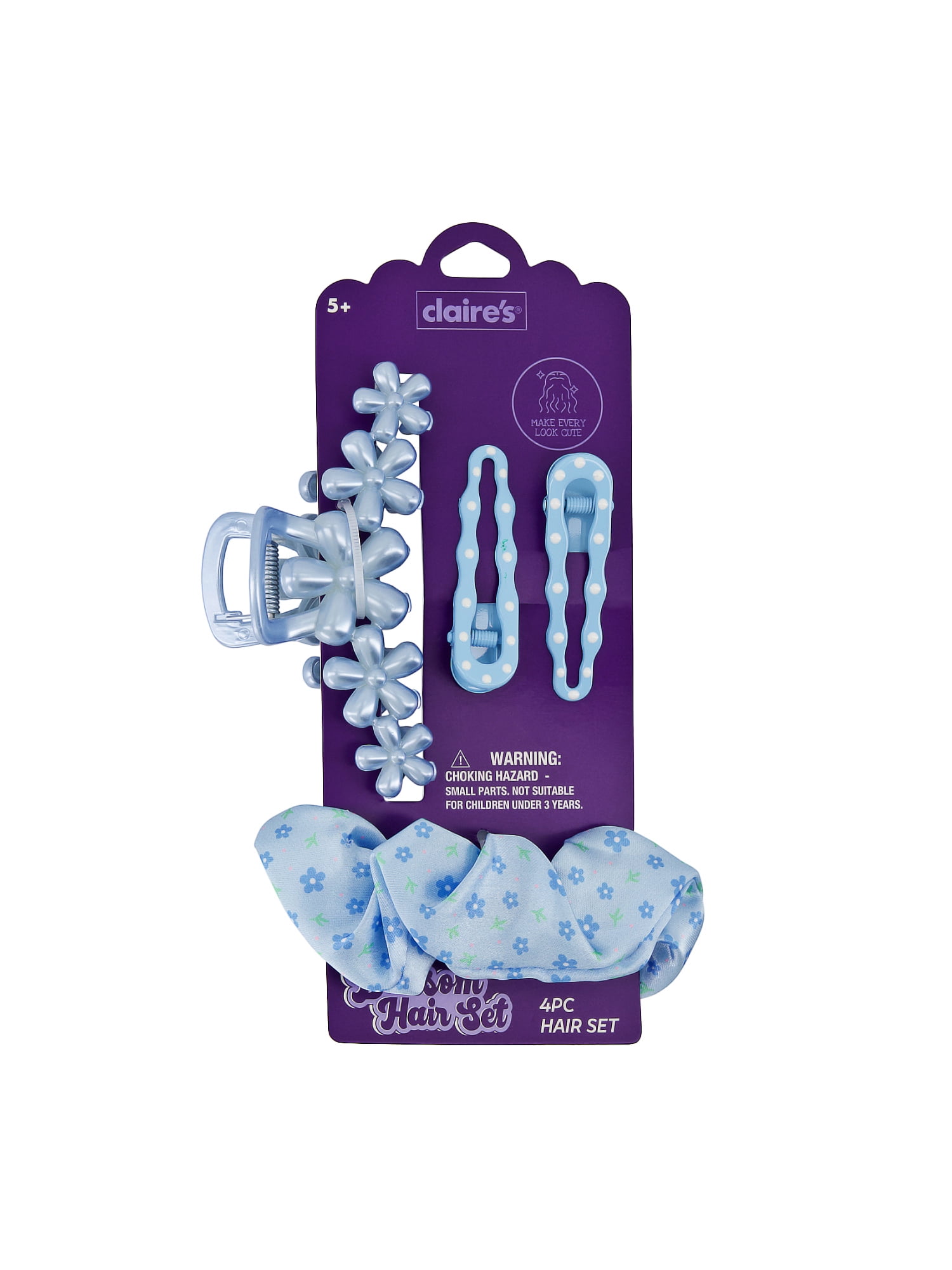 Claire's Hair Set Multi, 4pcs