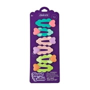 Claires Hair Snap Clips - Heart, 6pcs