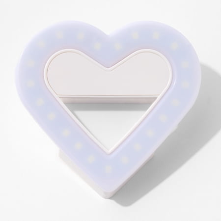 Claire's Heart Shaped Phone Selfie Light