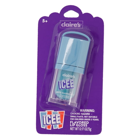 Claire's ICEE Lip Gloss - Blue Raspberry