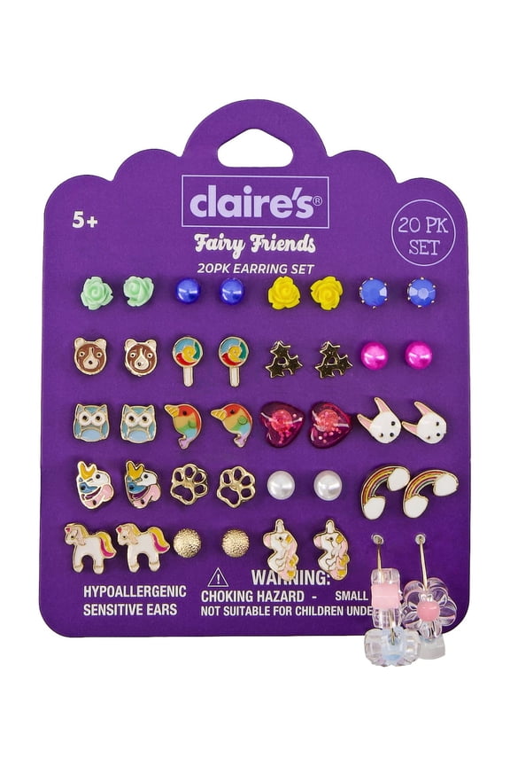 Multi Earring Studs - Fairy, 20pcs