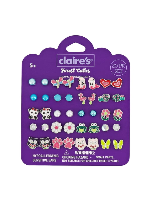 Multi Earring Studs - Forest, 20pcs