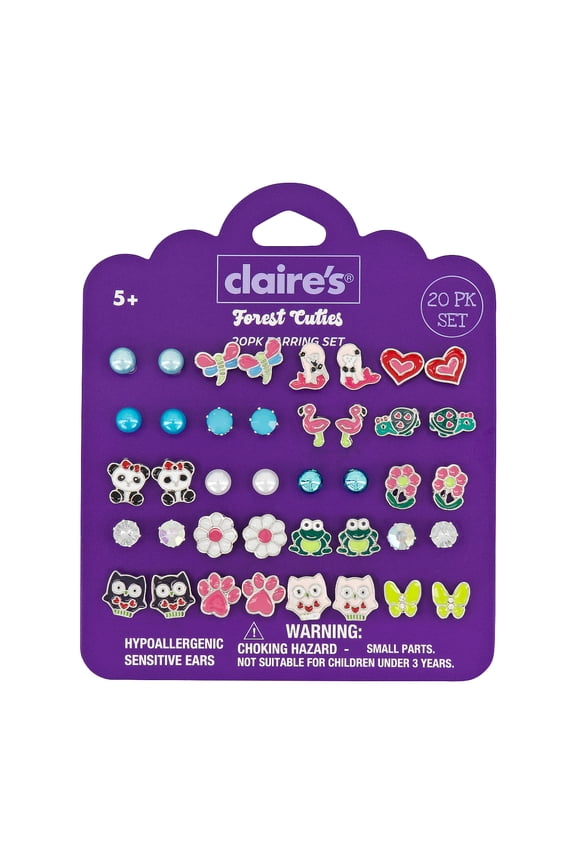 Multi Earring Studs - Forest, 20pcs