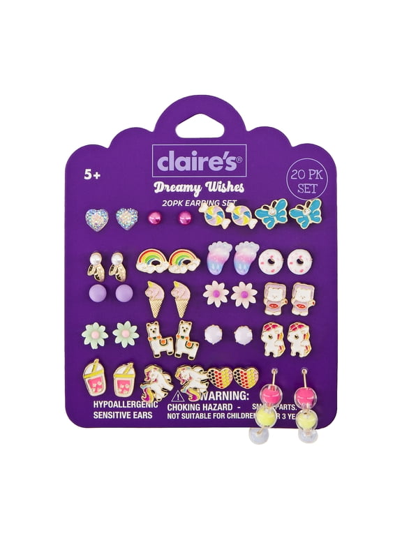 Multi Earring Studs - Pixie, 20pcs