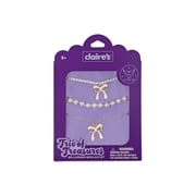 Claires Necklace Set - Bow, 3pcs