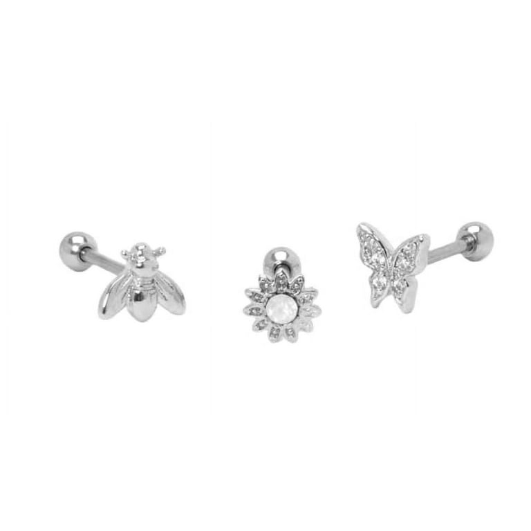 Claire's Nose Rings Studs Hypoallergenic Belly Button Piercing