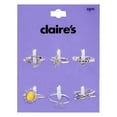 thumbnail image 1 of Claire's Silver Moon and Sun Rings Set, Size 6 or 7, (Pack of 6), 1 of 5
