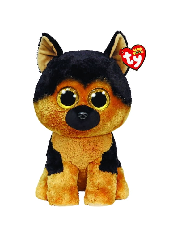 Soft Stuffed Animals and Plush Toys, Polyester Brown Black