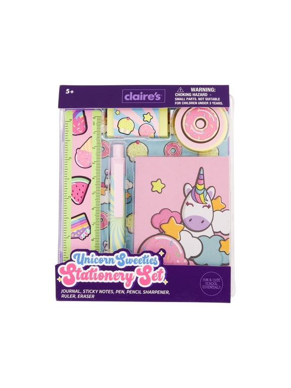 Stationery Set - Unicorn 6 pcs
