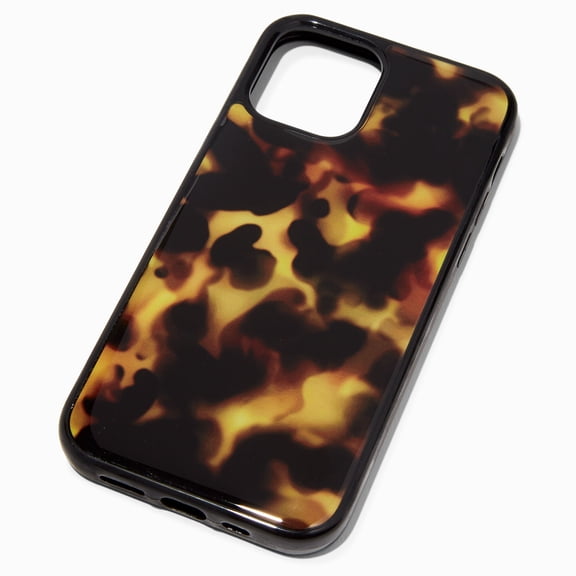 Claire's Teen Girls' Tortoiseshell Protective Phone Case, Fits iPhone 12 Pro, 91210