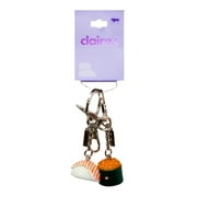 Claires Teenagers Sushi Best Friends Metal Keychains, Keyring Set, 2 Pack