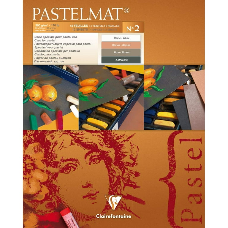 Papier Pastel - Pastelmat - Papier Pastel Sec