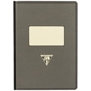 Clairefontaine 195246 C 1951 Back to Basics Notebook, 96 Sheets Lined DIN A5 14.8 x 21 cm with Bound Cover and Soft Black Cover X 1 Single