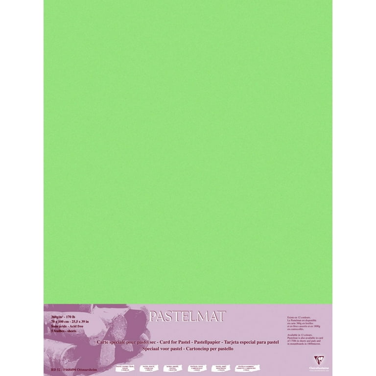 Clairefontaine Pastelmat, 70x100cm, 360g-Dark (5 Sheets), 70 x 100