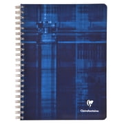 Clairefontaine Wirebound Notebook - Graph w/4 tabs 112 sheets - 8 1/4 x 11 3/4