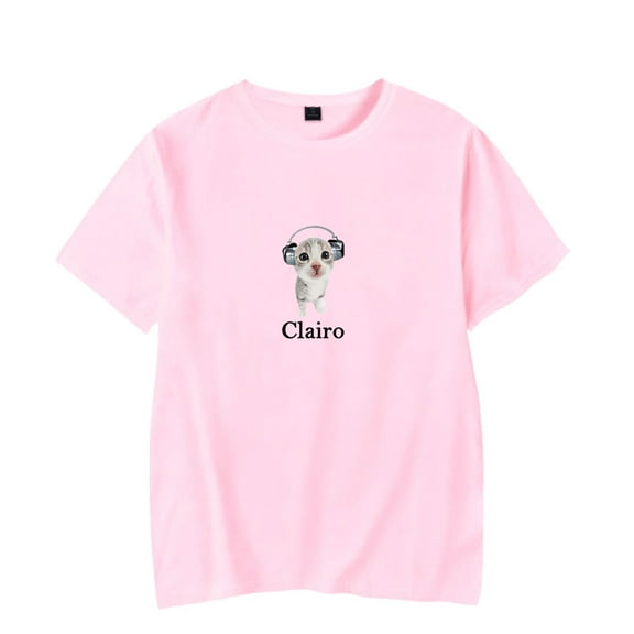 Clairo Cat Merch T-Shirt Men/Women Streetwear T-Shirt Shirt Short Sleeve