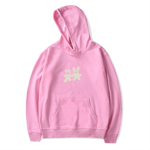 Clairo Charm Bunny Hoodies Tour New Logo Merch Hooded Sweatshirts Women Men Fashion Casual Streetwear