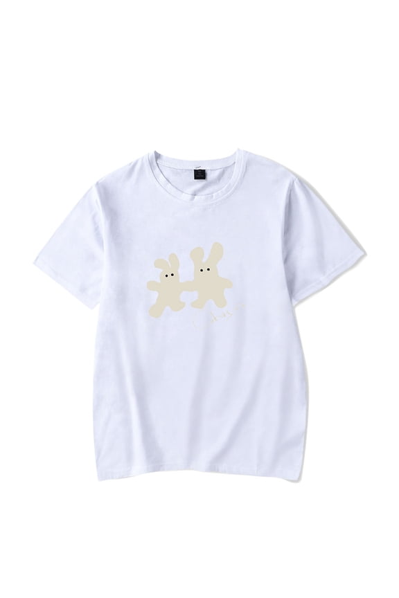 Charm Bunny Tee Tour New Logo Merch T-Shirts Summer Women Men Fashion Casual Crewneck Short Sleeve
