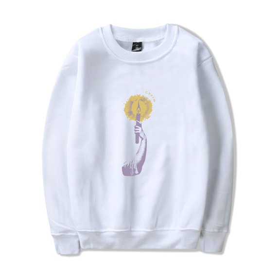Clairo Charm Candle Long Sleeve Sweatshirts New Logo Merch Cosplay Women Men Fashion Casual Streetwear