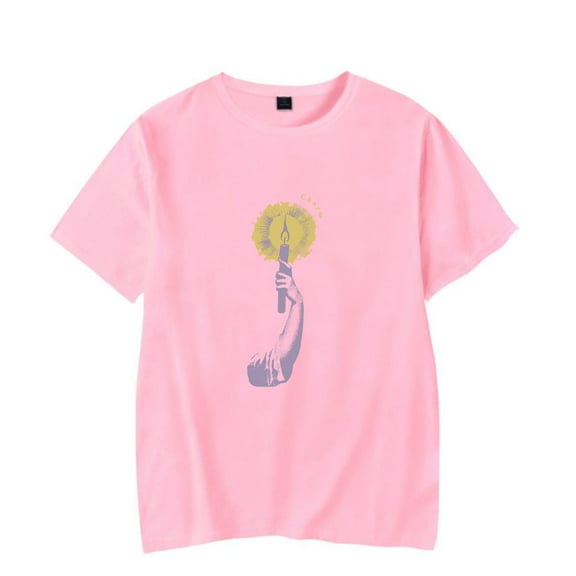 Clairo Charm Candle Tee New Logo Merch T-Shirts Cosplay Women Men Fashion Casual Crewneck Short Sleeve