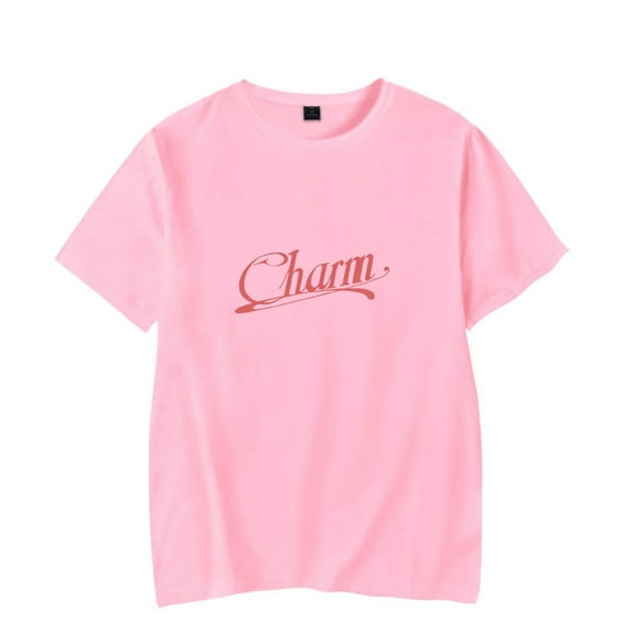 Clairo Charm Classic Tee New Logo Merch T-Shirts Cosplay Women Men Fashion Casual Crewneck Short Sleeve