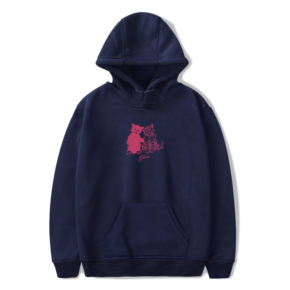 【Mサイズ】Clairo Charm Baby Knight Hoodie Clairo Merch Charm Baby Knight Hoodie Fashion Hoodies Men