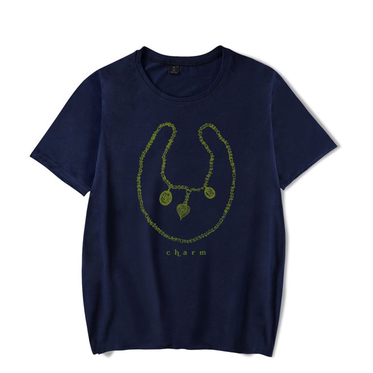 Clairo Charm Necklace Tee New Logo Merch T-Shirts Cosplay