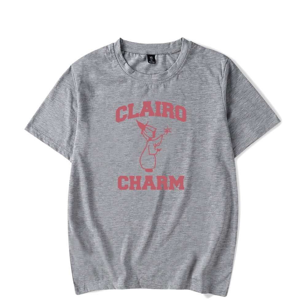 Clairo Charm Spell Tee New Logo Merch T-Shirts Cosplay Women Men