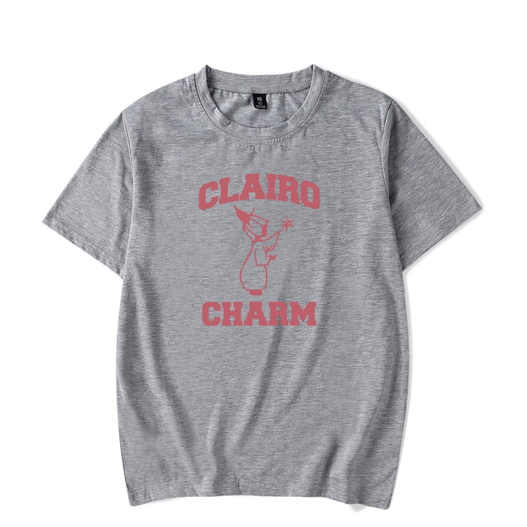 Clairo Charm Spell Tee New Logo Merch T-Shirts Cosplay Women Men