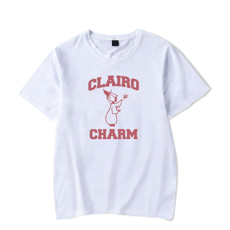 Clairo Charm Spell Tee New Logo Merch T-Shirts Cosplay Women Men