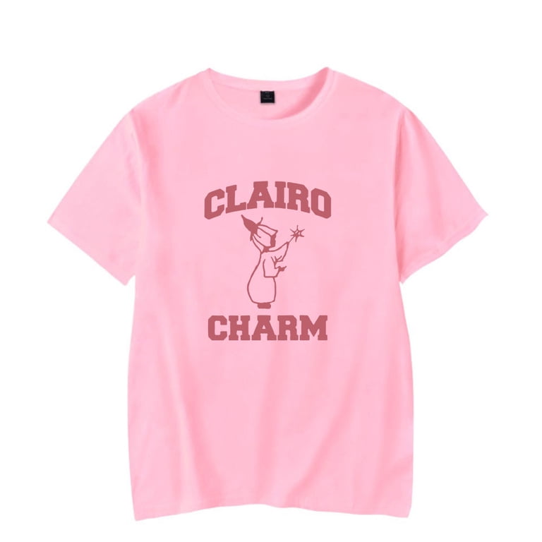 Clairo Charm Spell Tee New Logo Merch T-Shirts Cosplay Women Men