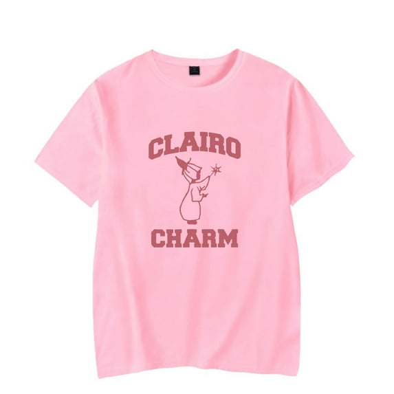 Clairo Charm Spell Tee New Logo Merch T-Shirts Cosplay Women Men Fashion Casual Crewneck Short Sleeve