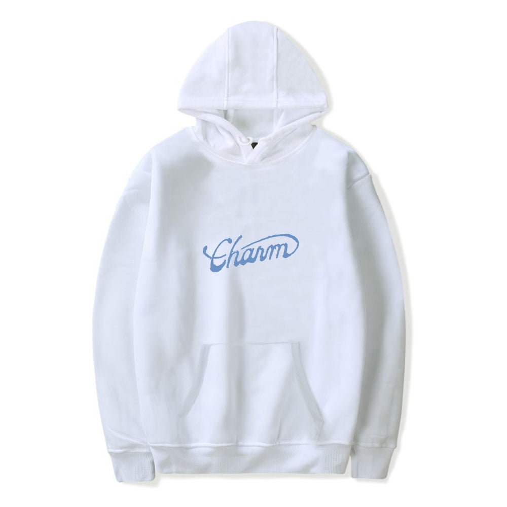 Clairo Charm Text Hoodies Album New Logo Merch Pullovers