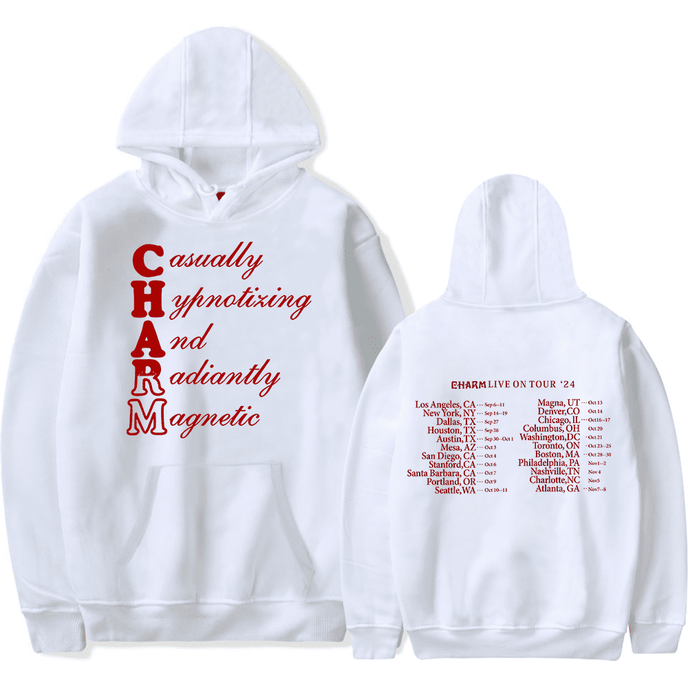 Clairo Charm Tour Hoodie Unisex Hooded Sweatshirt Long Sleeve