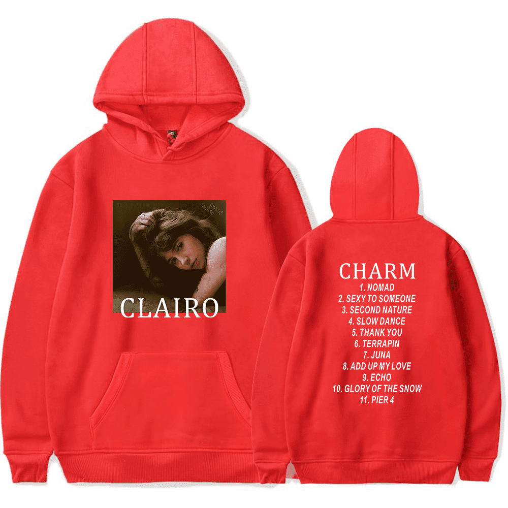 Clairo Charm Tracklist Hoodies Singer 2024 Tour Merch
